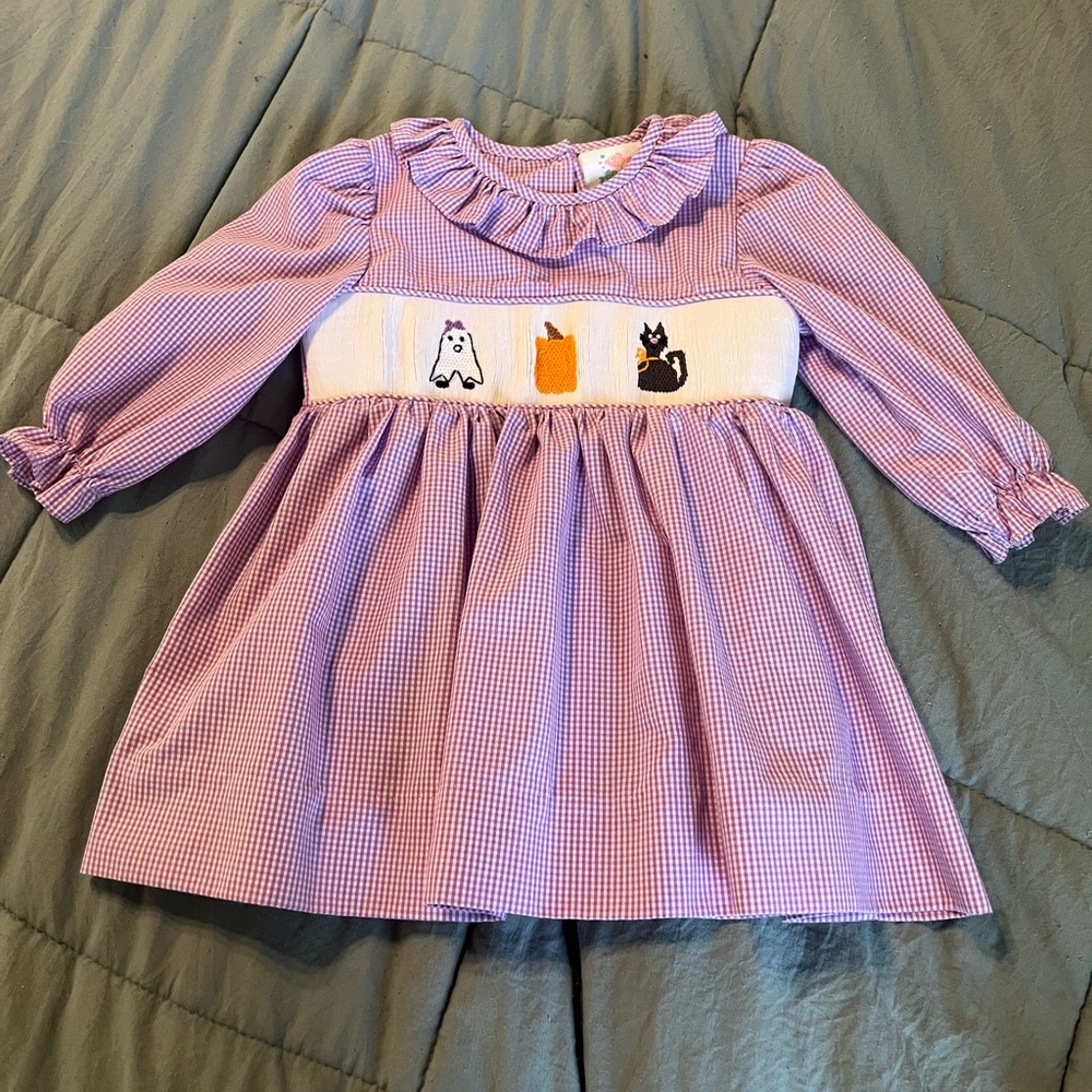 EUC Stitchy Fish Halloween Dress size 18m